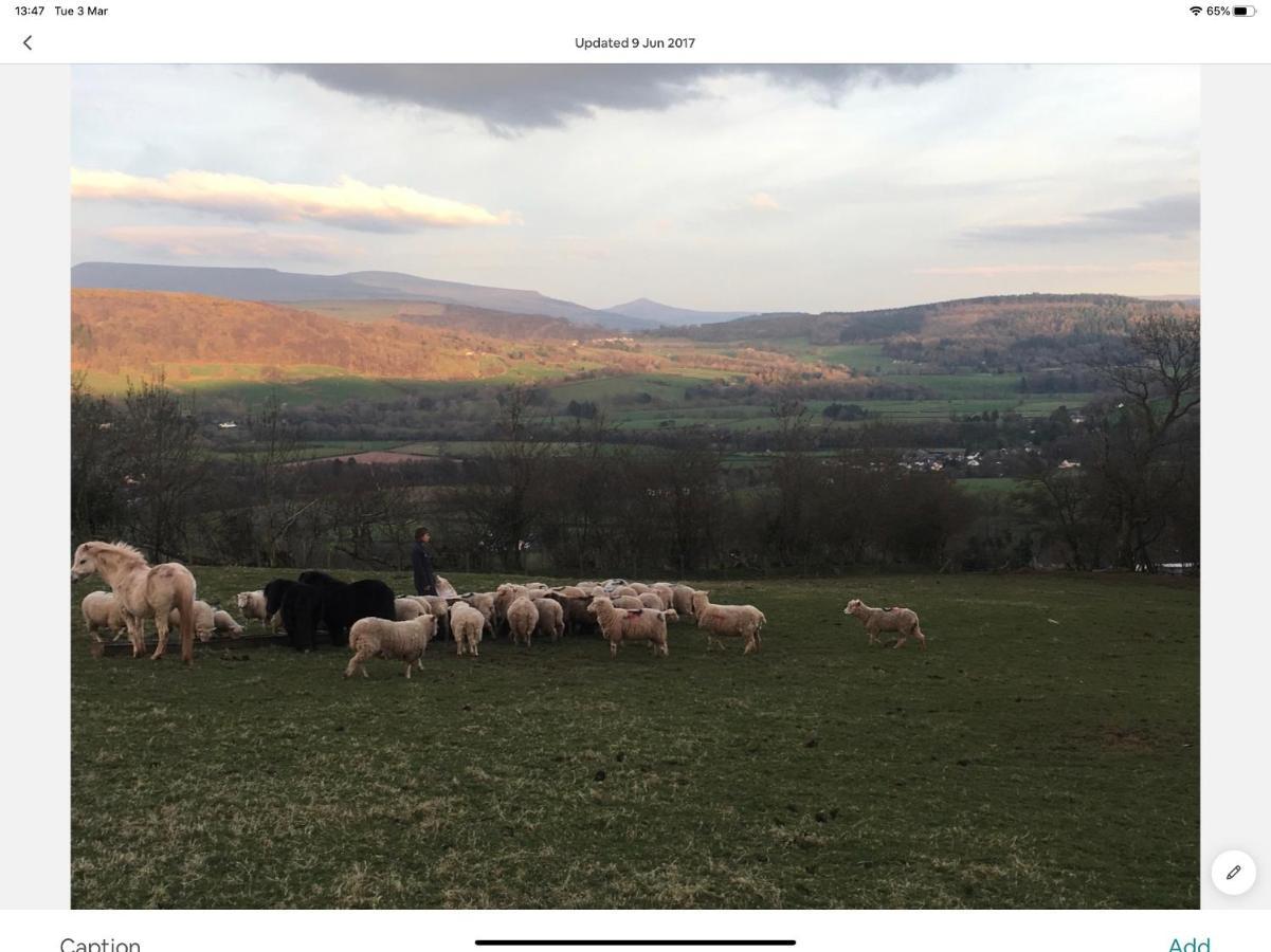 Ty Fferm Hen, Ancient Farmhouse, Coity Bach Talybont-on-Usk Exterior photo